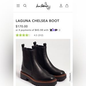 Sam Edelman Laguna Chelsea Boots (Size 7.5)